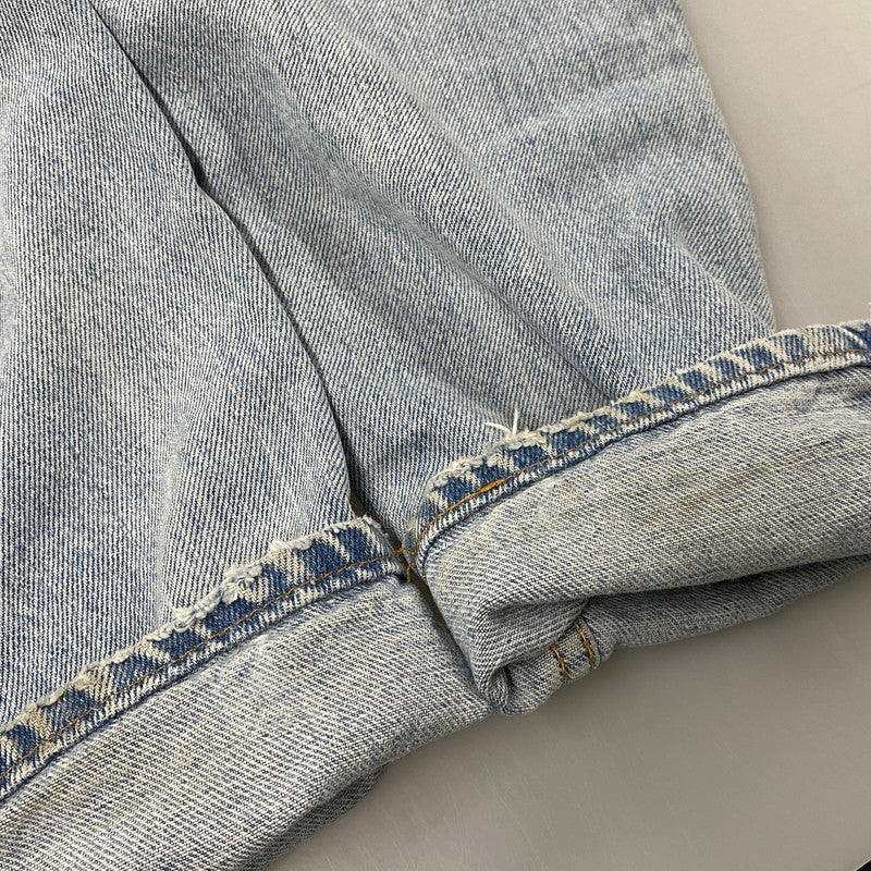 【中古品】【メンズ】 リーバイス 550 RELAXED FIT TAPERED LEG DENIM PANTS 550-4891 リラックスド フィット テーパード レッグ デニムパンツ 刻印653 USA製 ジーンズ ボトムス 157-250627-as-01-izu サイズ:30×34 カラー:ライトインディゴ 万代Net店