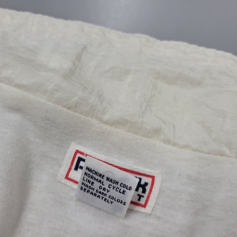 【中古品】【メンズ】 Reebok リーボック ZIP NYLON JACKET ジップ ナイロンジャケット アウター 146-250728-as-15-izu サイズ:L カラー:アイボリー 万代Net店