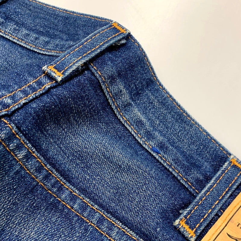 【中古品】【メンズ】 リーバイスビンテージクロージング 30605-0046 USA製 2014年製 1960年復刻 BIG-E オレンジタブ 刻印4420 42TALON 606 SLIM DENIM PANTS スリムデニムパンツ ズボン ボトムス 156-250627-ma-02-izu サイズ:30×34 カラー:インディゴ 万代Net店
