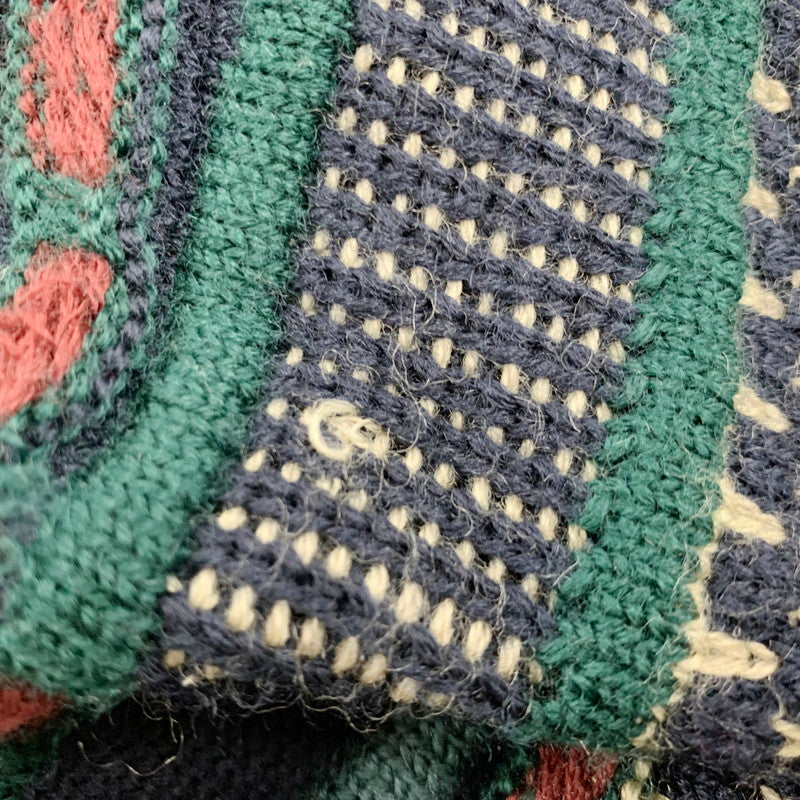 【中古品】【メンズ】 TOORALLIE トゥーラリー MULTI KNIT SWEATER マルチ ニット セーター オーストラリア製 長袖 トップス 146-250701-as-30-izu サイズ:XS カラー:マルチカラー 万代Net店