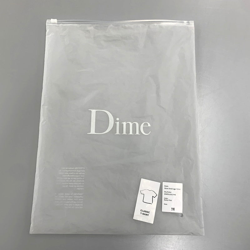 【中古美品】【メンズ】 DIME ダイム CLASSIC SMALL LOGO T-SHIRT クラシック スモールロゴ Tシャツ 半袖 トップス 142-250708-as-21-izu サイズ:M カラー:DUSTY PINK 万代Net店