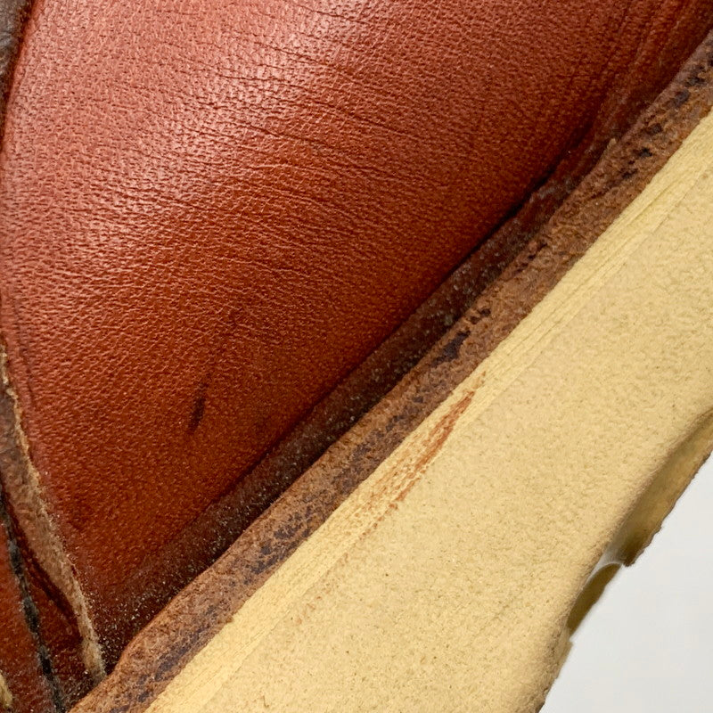 【中古品】【メンズ】 RED WING レッドウィング 8131 刺繍羽タグ IRISH SETTER アイリッシュセッター 靴 シューズ ブーツ 164-250712-ma-04-izu サイズ:9 カラー:RED BROWN 万代Net店