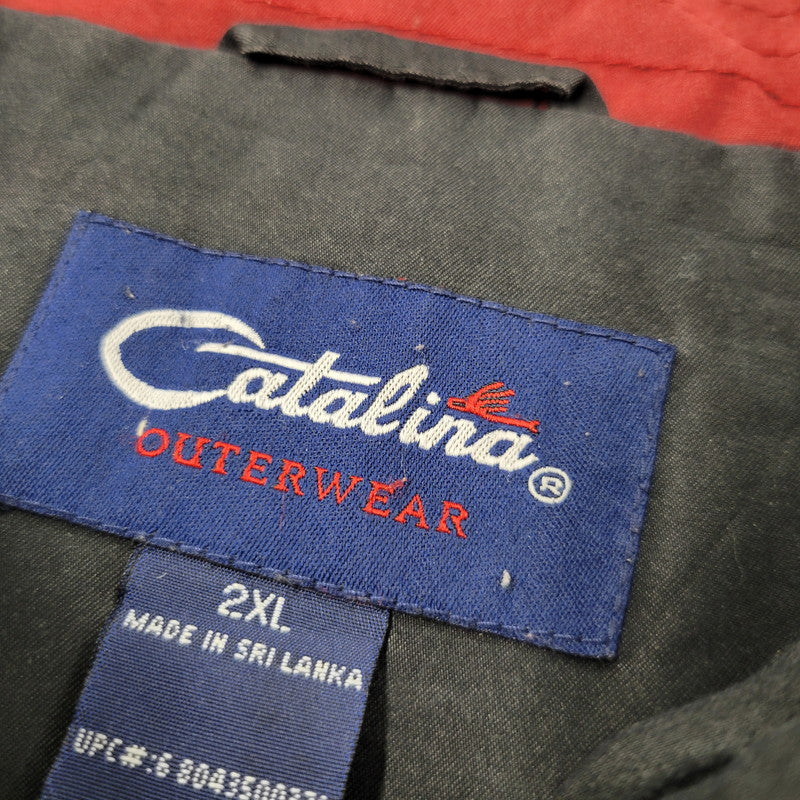 【現状渡し品】【メンズ】 CATALINA OUTERWEAR カタリナ SWING TOP BLOUSON スウィングトップ ブルゾン ジャケット アウター 146-250720-as-17-izu サイズ:2XL カラー:ブラック 万代Net店