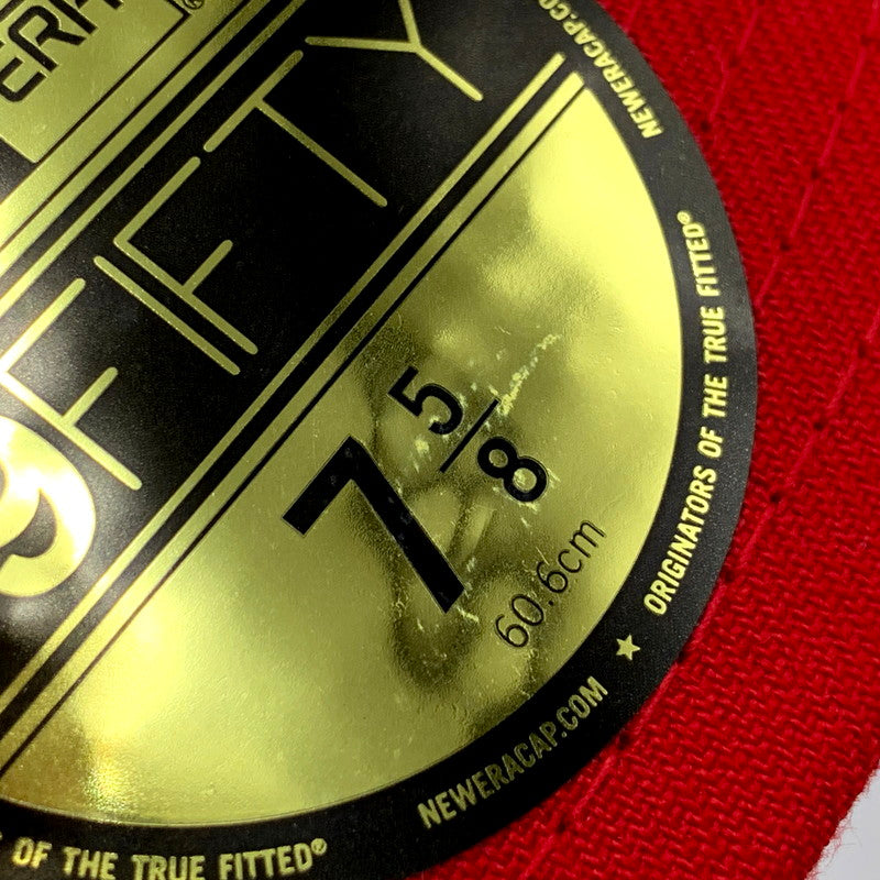 【中古美品】【メンズ/レディース】 NEW ERA ニューエラ 50TH ANNIVERSARY LOS ANGELES ANAHEIM 1961-2011 BB CAP 50周年アニバーサリー ロサンゼルス アナハイム ベースボールキャップ 帽子 服飾雑貨 185-250725-ma-12-izu サイズ:60.6cm カラー:レッド 万代Net店