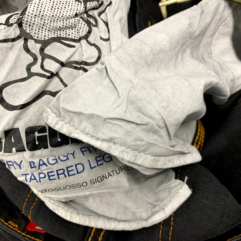 【中古品】【メンズ】 BUTTER バター グッズ BAGGY DENIM PANTS バギー デニム パンツ 153-250729-rk-04-izu サイズ:30×32 カラー:ブラック 万代Net店