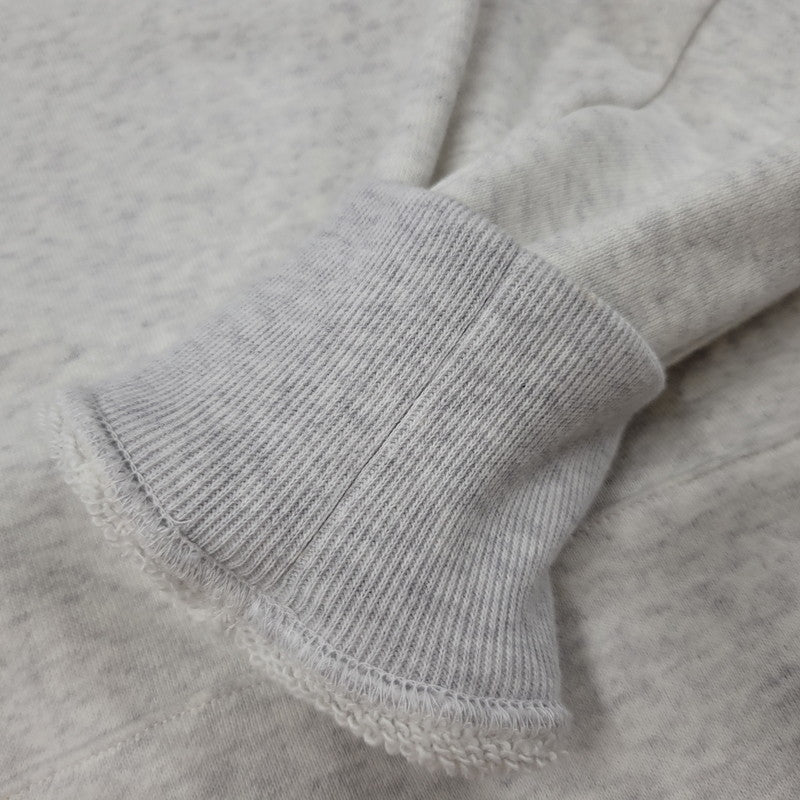 【中古美品】【メンズ】 エヌハリウッド 2242-CS09-027 COMPILE CREW NECK SWEATSHIRT コンパイルクルーネックスウェットシャツ トップス 長袖 140-250803-ma-15-izu サイズ:38 カラー:ASH GRAY 万代Net店