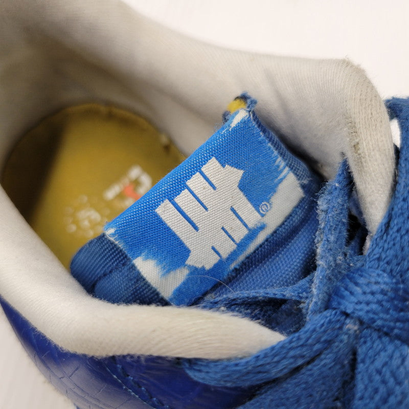 【現状渡し品】【メンズ/レディース】 ナイキ × UNDEFEATED アンディフィーテッド AIR FORCE 1 LOW SP DM8462-400 エアフォース 1 ロー SP スニーカー シューズ 靴 160-250802-as-26-izu サイズ:26cm カラー:COURT BLUE/WHITE-GOLDTONE 万代Net店