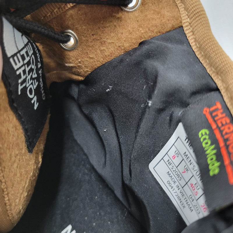 【中古品】【メンズ/レディース】 THE NORTH FACE ザ・ノースフェイス NSE TRACTION LITE WP CHUKKA NF52085 ヌプシ トラクション ライト ウォータープルーフ チャッカ ブーツ シューズ 靴 164-250802-as-28-izu サイズ:26cm カラー:ブラウン 万代Net店