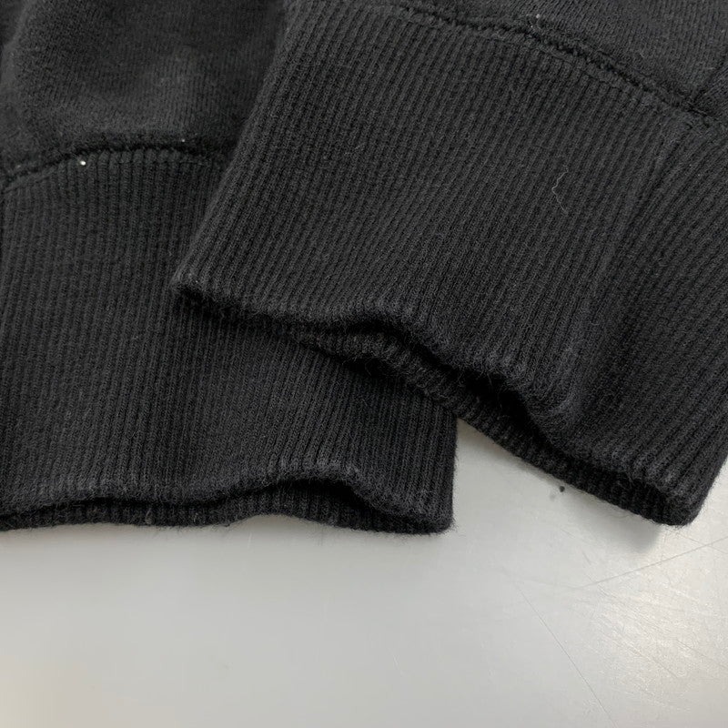 【中古品】【メンズ】 EXAMPLE エグザンプル GOD BLESS YOU ゴッド ブレス ユー BIG PRINT ビッグ プリント HOODED フーデッド SWEATSHIRT スウェットシャツ トップス パーカー 142-250806-ya-05-izu サイズ:XXL カラー:BLACK 万代Net店