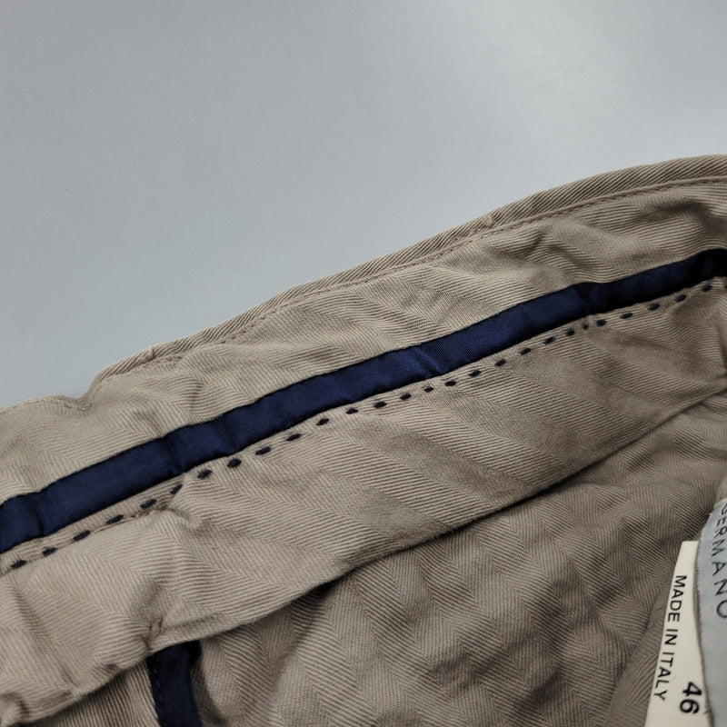 【中古品】【メンズ】 GERMANO ジェルマーノ PANTS 2147 パンツ イタリア製 ボトムス 152-250808-as-25-izu サイズ:46 カラー:カーキ 万代Net店