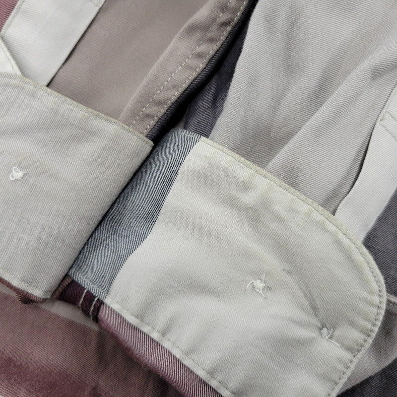 【中古品】【メンズ】 BLACK LABELCRESTBRIDGE ブラックレーベル・クレストブリッジ 51M05-805-46 CB CHECK LS SHIRT 長袖 シャツ トップス チェック 141-250809-rk-07-izu サイズ:M カラー:マルチ 万代Net店