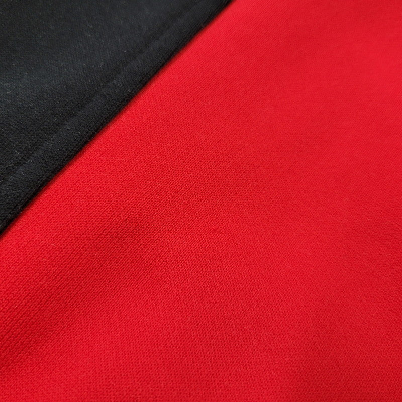 【中古品】【メンズ】 adidas アディダス TRACK JACKET ATS-44F トラックジャケット デサント製 西ドイツタグ 146-250807-as-05-izu サイズ:5 カラー:レッド×ブラック 万代Net店