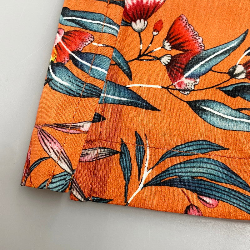 【中古品】【メンズ】 MLVINCE メルヴィンス ISLAND SS SHIRT アイランド ショートスリーブシャツ トップス 半袖 142-250821-ma-05-izu サイズ:XL カラー:ORANGE 万代Net店