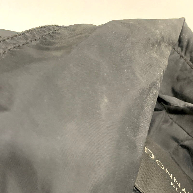 【中古品】【メンズ】 DONNAKARAN NEWYORK ダナキャラン ニューヨーク NYLON SOUTIEN COLLAR COAT ナイロン ステンカラーコート アウター 146-250823-ya-05-izu サイズ:S カラー:BLACK 万代Net店
