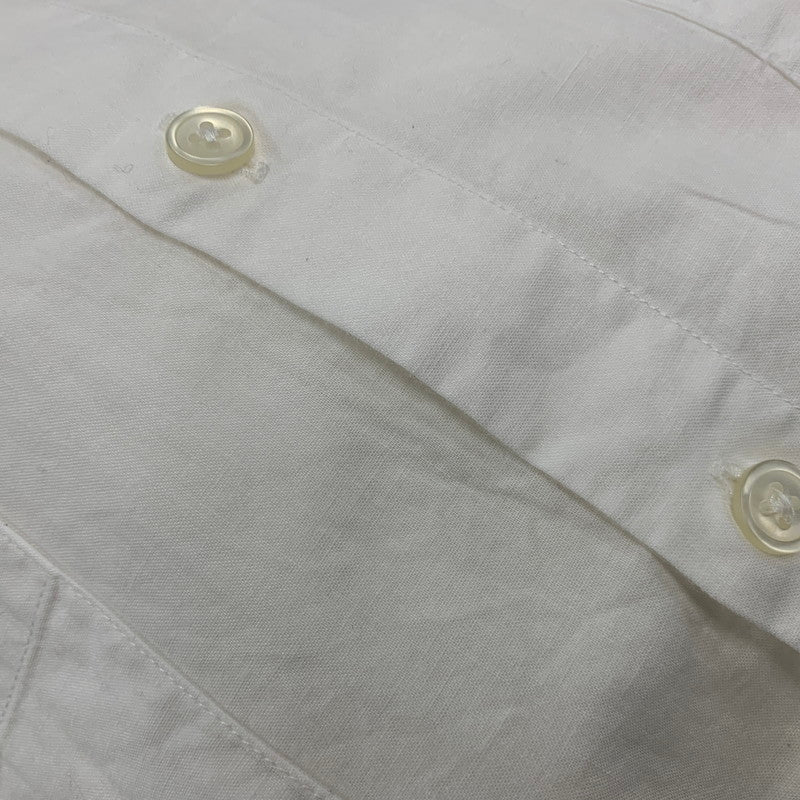 【中古品】【メンズ】 WACKO MARIA ワコマリア WARNING SS SHIRT ワーニング ショートスリーブ シャツ トップス 半袖 142-250825-ya-02-izu サイズ:M カラー:WHITE 万代Net店