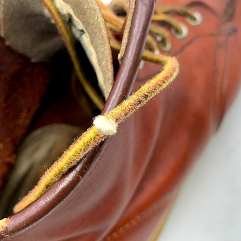 【現状渡し品】【メンズ】 IRISH SETTER 8875 アイリッシュセッター USA製 旧プリント四角犬タグ ブーツ シューズ 靴 164-250826-as-03-izu サイズ:9.5 カラー:ブラウン 万代Net店