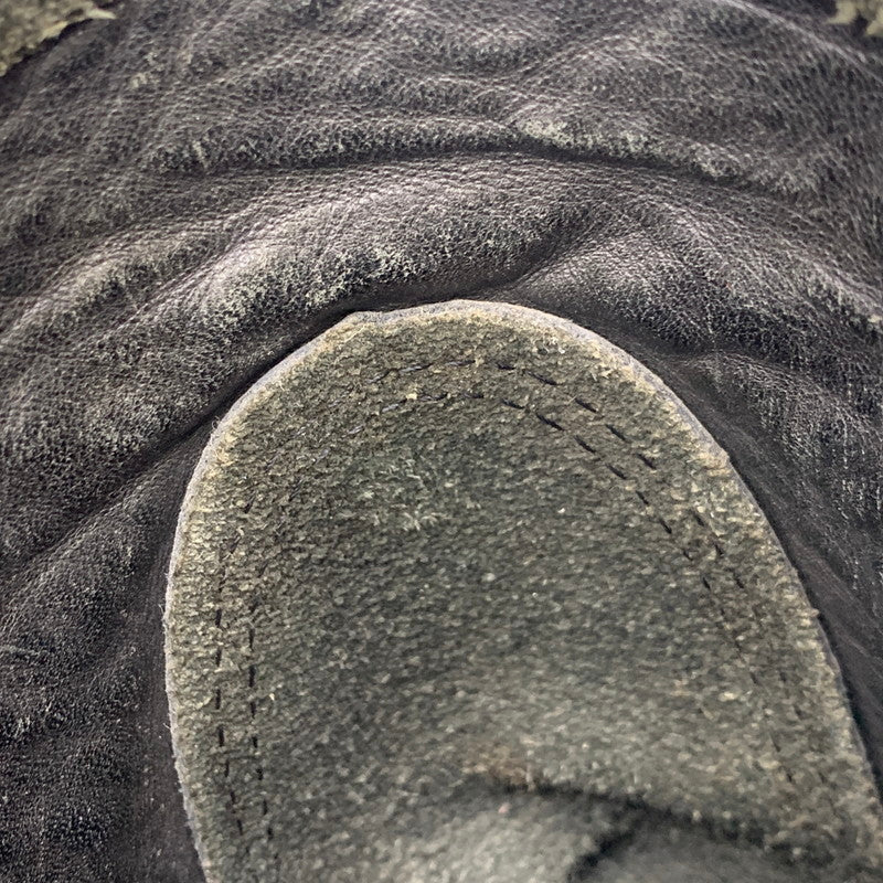 【現状渡し品】【レディース】 RED WING レッドウィング 8186 USA製 刺繍羽タグ 2007年製 00S SUEDE PECOS BOOTS 00年代 スエードペコスブーツ 靴 シューズ 164-250827-ma-09-izu サイズ:UK6.5 カラー:黒系 万代Net店