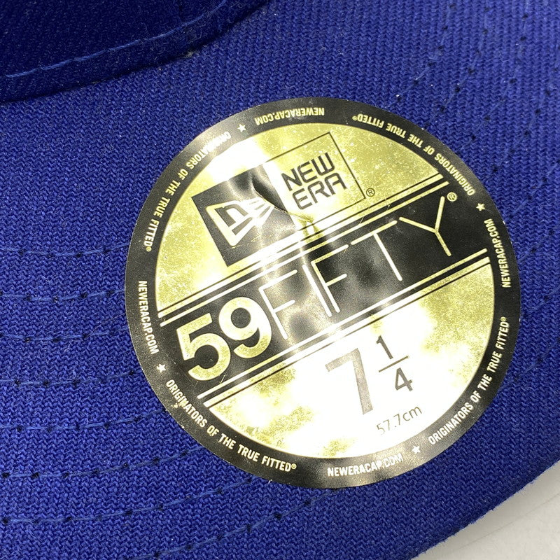 【中古品】【メンズ/レディース】 SUPREME×NEWERA シュプリーム×ニューエラ 24SS MLB TEAMS BOX LOGO CAP メジャーリーグベースボールチーム ボックスロゴキャップ 帽子 服飾雑貨 185-250829-ma-01-izu サイズ:57.7cm カラー:BLUE 万代Net店