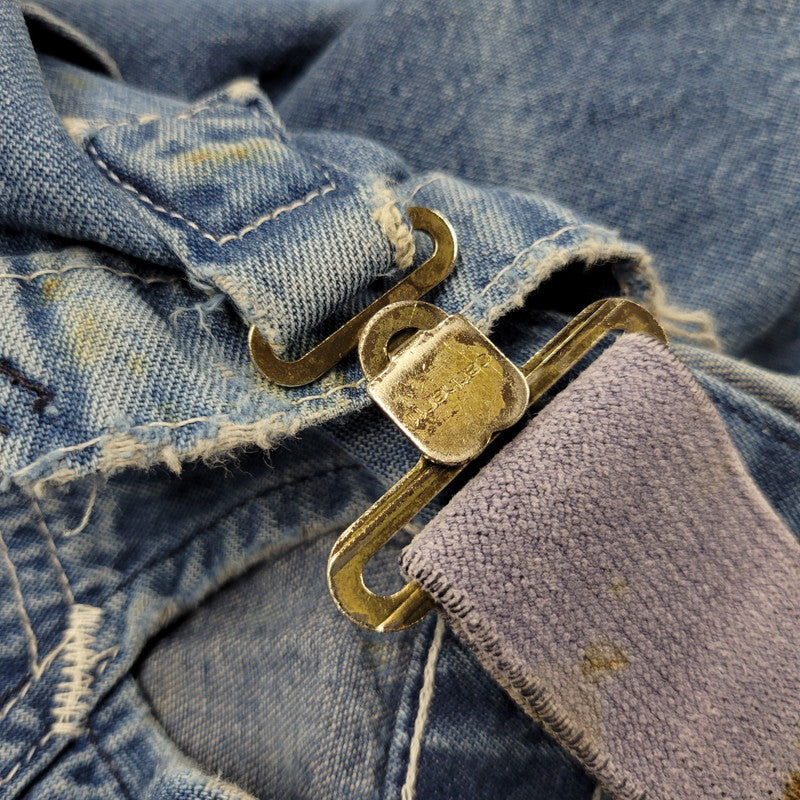 【中古品】【メンズ】 Carhartt カーハート R08 DNM BIB DENIM OVERALLS ビブ デニム オーバーオール 157-250831-rk-23-izu サイズ:48×32 カラー:インディゴ 万代Net店