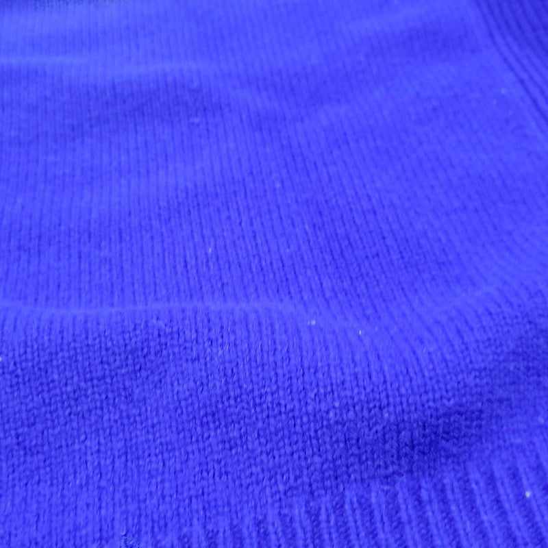 【中古品】【メンズ】 HALF-ZIP KNIT SWEATER ハーフジップ ニットセーター トップス 長袖 147-250910-ma-17-izu サイズ:L カラー:BLUE 万代Net店
