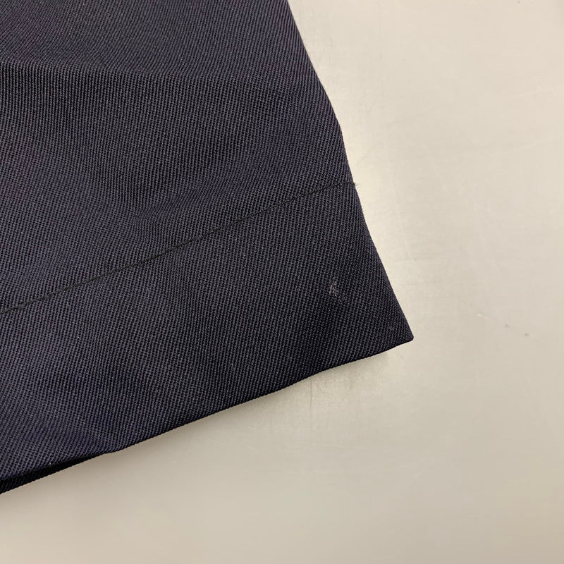 【中古品】【メンズ】 GRAPHPAPER グラフペーパー SCALE OFF WOOL TAPERED TROUSERS GM233-40170B スケール オフ ウール テーパード トラウザーズ パンツ ボトムス 151-250901-as-14-izu サイズ:2 カラー:ネイビー 万代Net店