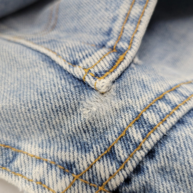 【中古品】【メンズ】 555-4891 刻印148 SMALL-E 96年製 90S 555 RELAXED FIT STRAIGHT DENIM PANTS リラックス フィット ストレート デニム パンツ ズボン ボトムス 157-250922-ya-07-izu サイズ:32×34 カラー:ライトインディゴ 万代Net店