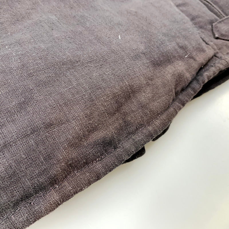 【中古品】【メンズ】 HEMP DOWN JACKET ヘンプ ダウンジャケット アウター 144-250917-cs-18-izu サイズ:XL カラー:ブラック 万代Net店