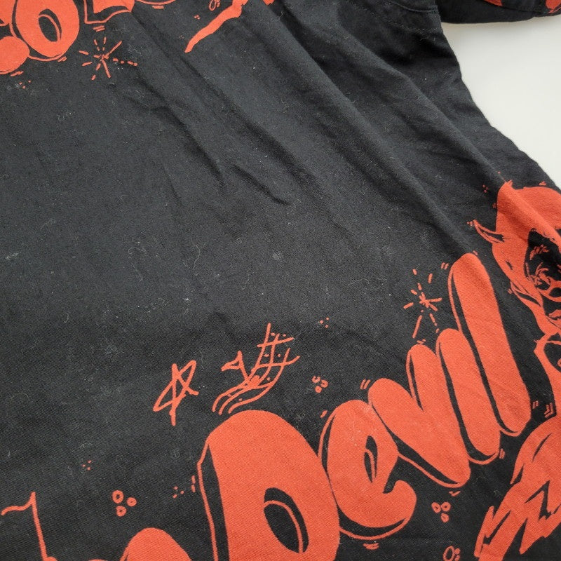 【中古品】【メンズ】 WACKO MARIA ワコマリア DISCO DEVIL HAWAIIAN SHIRT ディスコ デビル ハワイアン シャツ 半袖 トップス 142-250913-as-06-izu サイズ:M カラー:ブラック 万代Net店