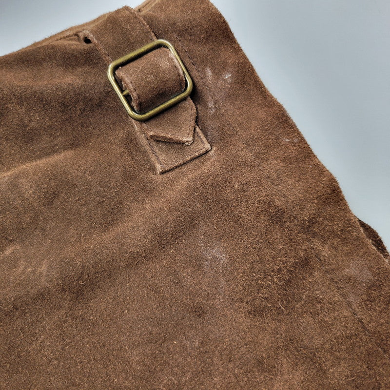 【中古品】【メンズ】 OLD GAP オールド ギャップ ZIP UP SUEDE LEATHER JACKET ジップアップ スエード レザー ジャケット 中国製 アウター 146-250914-as-23-izu サイズ:L カラー:ブラウン 万代Net店