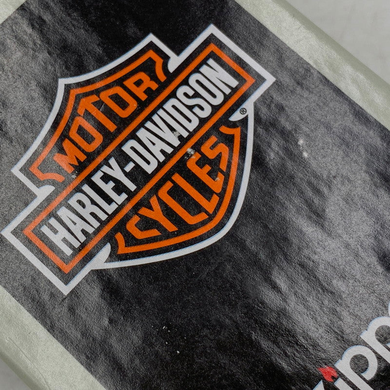 【中古品】【メンズ/レディース】 ZIPPO ジッポ × HARLEY-DAVIDSON ハーレーダビッドソン FLAMES SAPPHIRE OIL LIGHTER オイルライター 喫煙具 206-250921-as-06-izu カラー:ブルー系 万代Net店