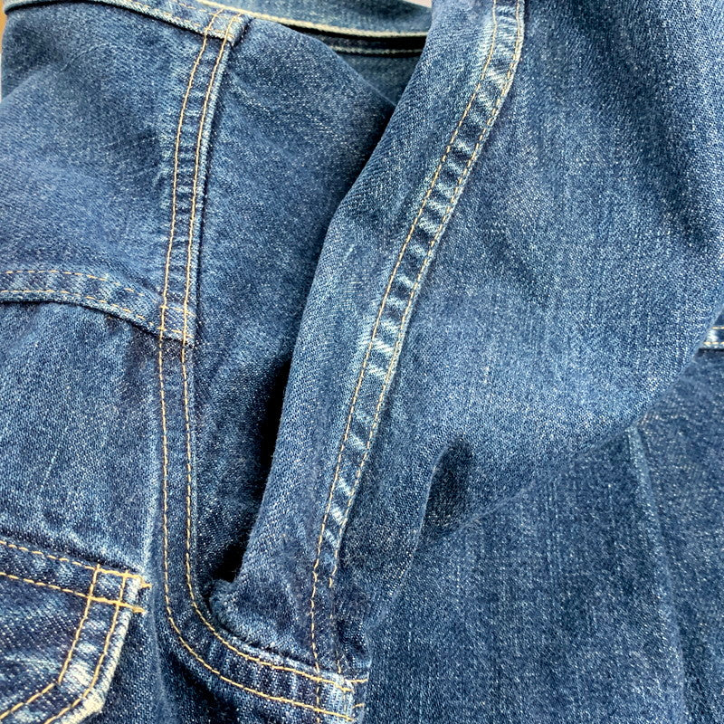 【中古品】【メンズ】 Levi's リーバイス BIG-E 2ND DENIM JACKET 71507XX デニムジャケット 刻印J02 日本製 アウター 146-250918-as-14-izu サイズ:38 カラー:インディゴ 万代Net店