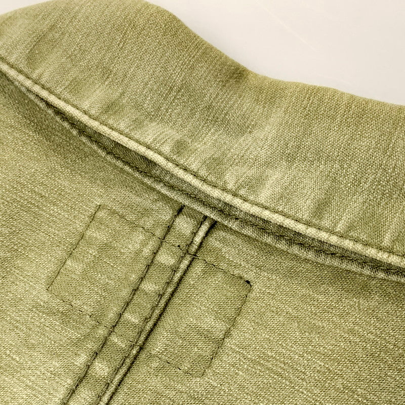 【中古品】【メンズ】 WTAPS ダブルタップス BUDS LS SHIRT 141GWDT-SHM03 ロングスリーブ シャツ 長袖 トップス 142-250918-as-16-izu サイズ:2 カラー:グリーン系 万代Net店