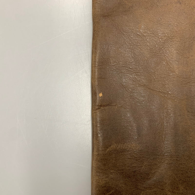 【現状渡し品】【メンズ】 503S2 COW LEATHER PANTS カウ レザー パンツ ボトムス ズボン 157-260109-cs-17-izu サイズ:M カラー:ブラウン 万代Net店