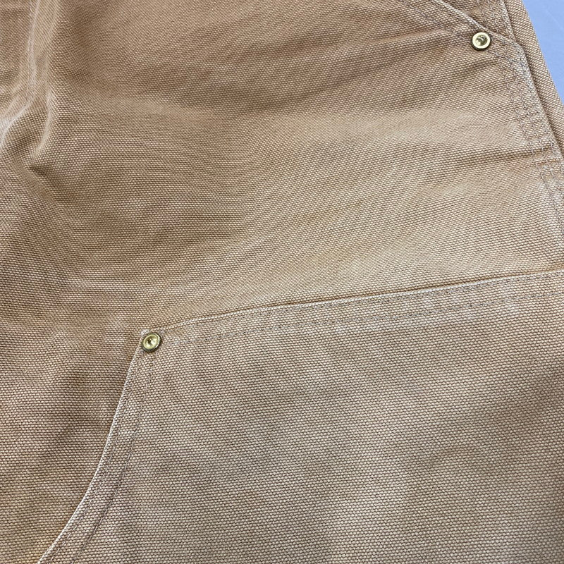 【中古品】【メンズ】 Carhartt カーハート B01BRN 2010年製 メキシコ製 DOUBLE KNEE PAINTER PANTS ダブル ニー ペインター パンツ ボトムス ズボン 157-251002-cs-08-izu サイズ:34×30 カラー:ブラウン 万代Net店