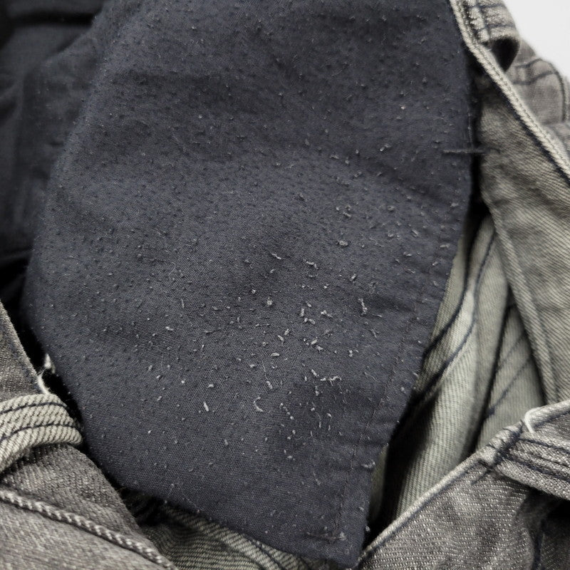 【現状渡し品】【メンズ】 SEANJOHN ショーンジョン WIDE BLACK DENIM PANTS ワイド ブラック デニムパンツ ジーンズ ボトムス 157-251005-as-06-izu サイズ:42 カラー:ブラック 万代Net店
