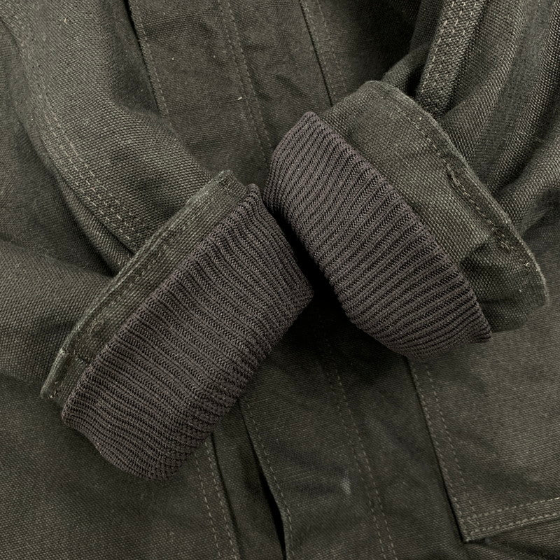 【中古品】【メンズ】 Carhartt カーハート C003 BLK USA製 2012年製 TRADITIONAL QUILT-LINED DUCK WORK COAT トラディショナル キルトラインド ダック ワークコート アウター 146-251006-ya-09-izu サイズ:L-R カラー:BLACK 万代Net店