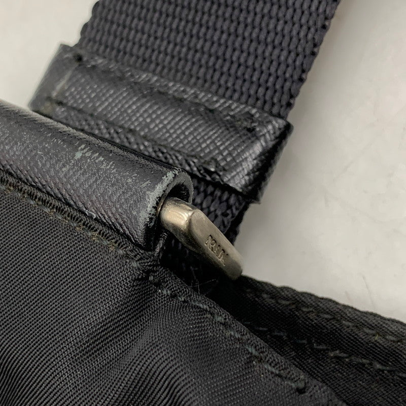 【現状渡し品】【メンズ/レディース】 PRADA プラダ NYLON SHOULDER BAG ナイロン ショルダー バッグ 鞄 カバン 180-251006-ay-02-izu カラー:ブラック 万代Net店