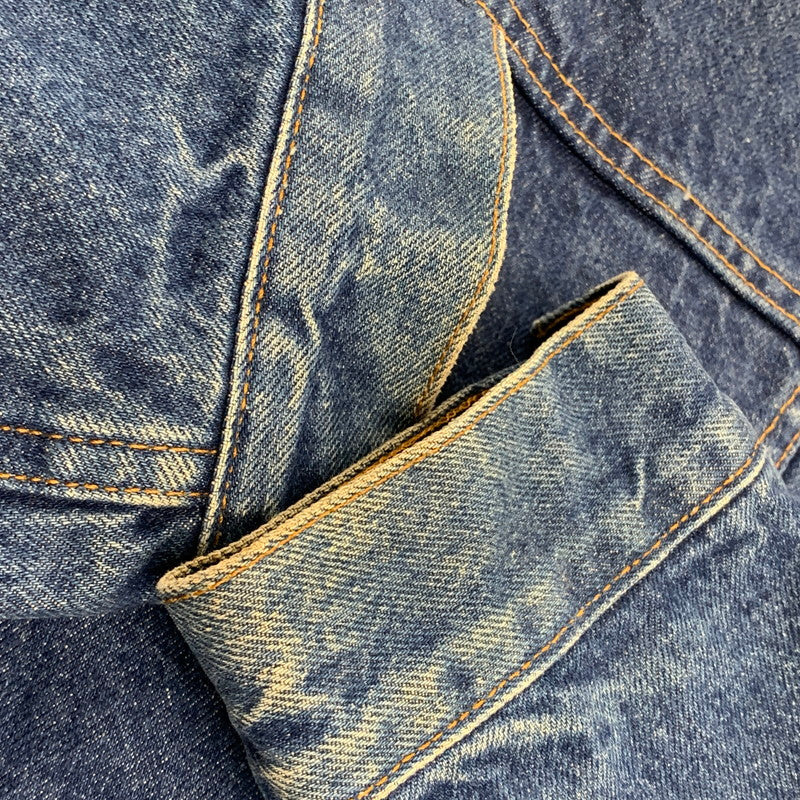 【中古品】【メンズ】 70608-0216 USA製 80S BOA DENIM JACKET ボア デニム ジャケット アウター 146-251011-ya-06-izu サイズ:38 カラー:インディゴ 万代Net店