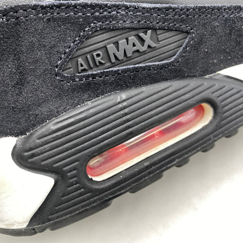 【中古品】【メンズ】 AIR MAX 90 QS CD0916-001 エア マックス 90 QS スニーカー シューズ 靴 160-251231-as-11-izu サイズ:27cm カラー:BLACK/BLACK-CYBER-FIR-SPORT RED 万代Net店