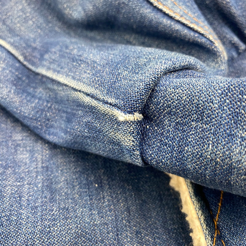 【中古品】【メンズ】 JL556NV USA製 70S-80S BOA DENIM JACKET ボア デニム ジャケット アウター 146-251017-ya-06-izu サイズ:XL カラー:インディゴ 万代Net店
