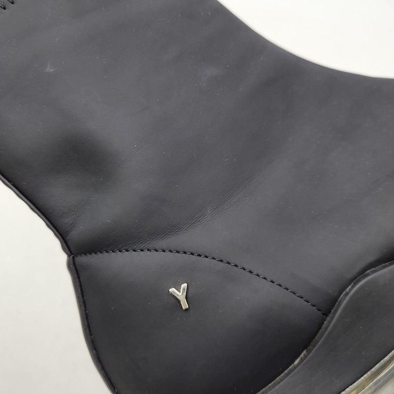 【中古品】【レディース】 YELLO イエロ SINGLE SNEAKER SHORT BOOTS シングル スニーカー ショートブーツ シューズ 靴 167-251028-as-34-izu サイズ:L カラー:ブラック 万代Net店