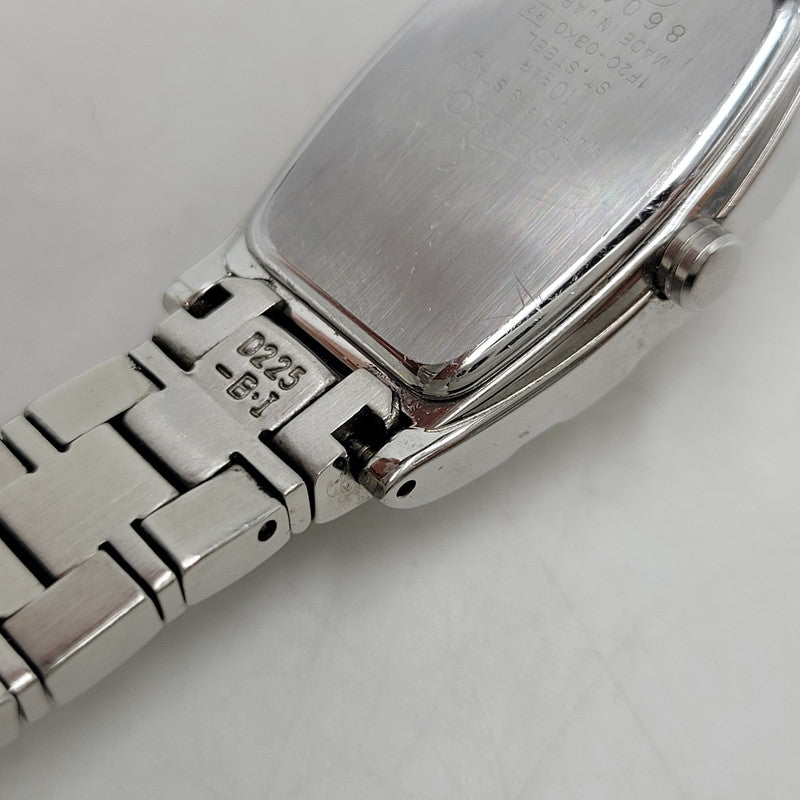 【中古品】【レディース】 SEIKO LUKIA セイコー ルキア 8P QUARTZ 1F20-0BK0 クォーツ 腕時計 197-251028-as-37-izu カラー:シルバー 万代Net店