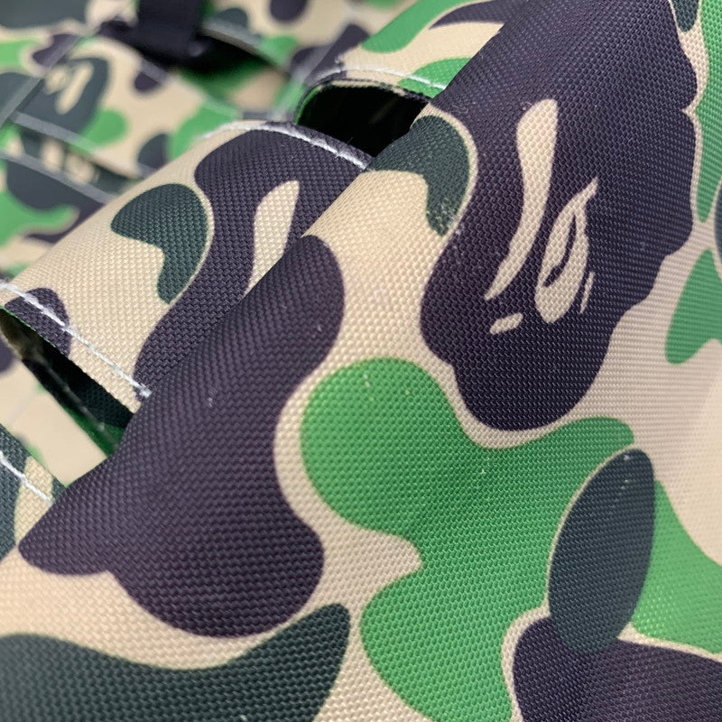 【中古品】【メンズ】 A BATHING APE×DAPIPA ア ベイシング エイプ×ダピパ 001MGO133905X TOTE BAG トートバッグ カバン 鞄 188-251105-cs-06-izu カラー:グリーン系 万代Net店