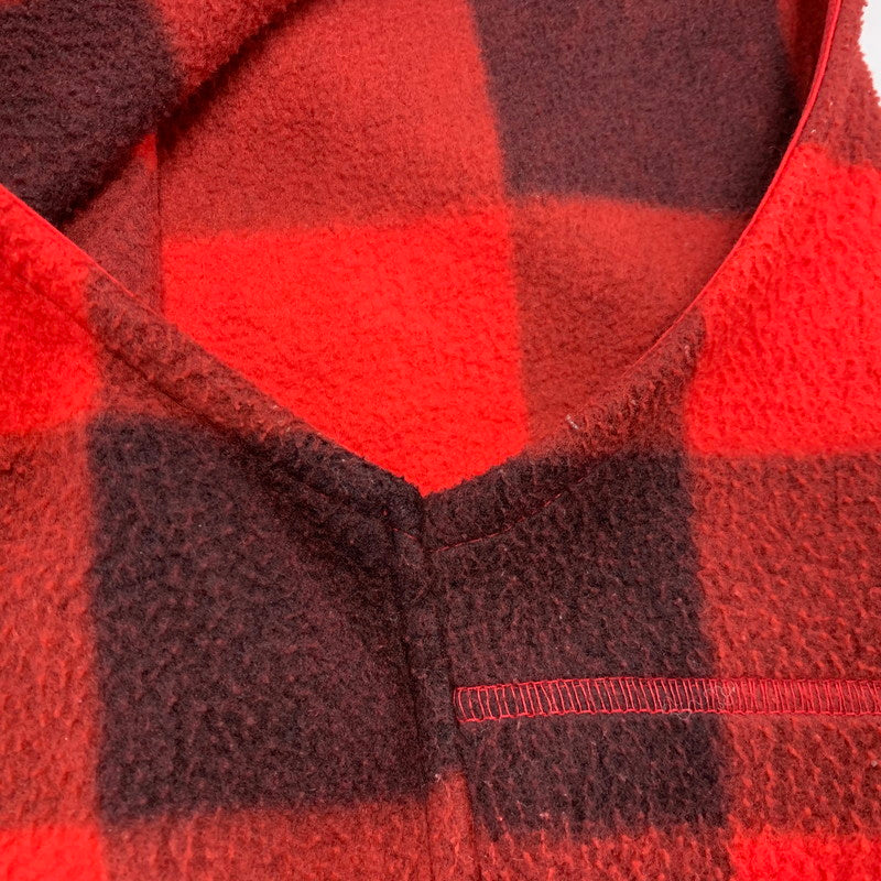【中古品】【メンズ】 OLD GAP オールドギャップ BUFFALO CHECK FLECCE VEST バッファロー チェックフリースベスト 146-250108-mh-05-izu サイズ:L カラー:レッド 万代Net店