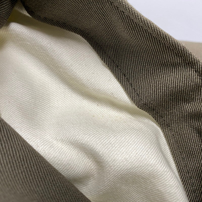 【中古品】【メンズ】 MONSIEUR ムッシュ USA製 3TUCK WIDE SLACKS 3タック ワイド スラックス ボトムス パンツ 157-251120-km-01-izu サイズ:38R カラー:KHAKI 万代Net店