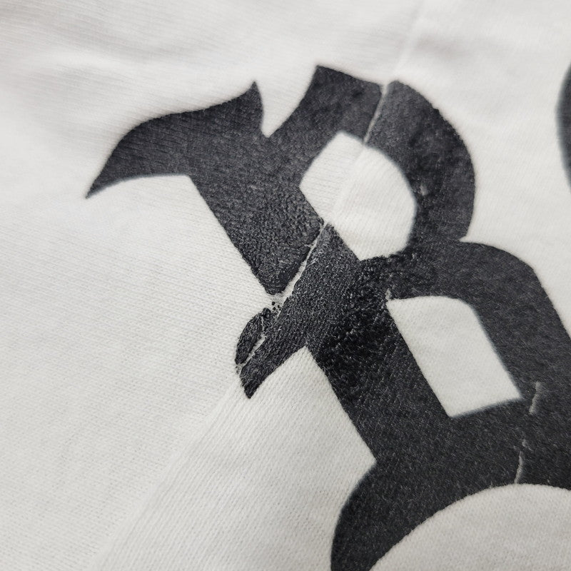 【中古品】【メンズ】 BORN X RAISED ボーンアンドレイズド BACK PRINT L/S TEE バックプリント ロングスリーブ Tシャツ 長袖 トップス 142-260106-as-09-izu サイズ:XL カラー:ホワイト 万代Net店