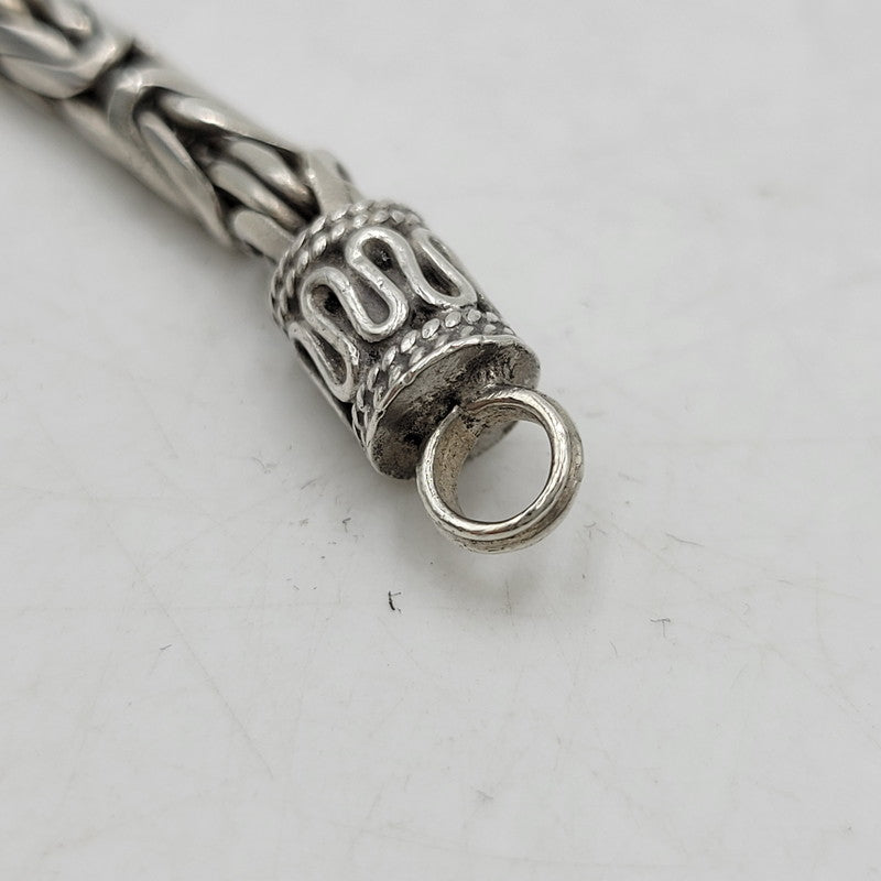 【中古品】【メンズ/レディース】 UNKNOWN BYZANTINE CHAIN NECKLACE ビザンチンチェーン ネックレス アクセサリー 192-251111-as-14-izu カラー:シルバー 万代Net店