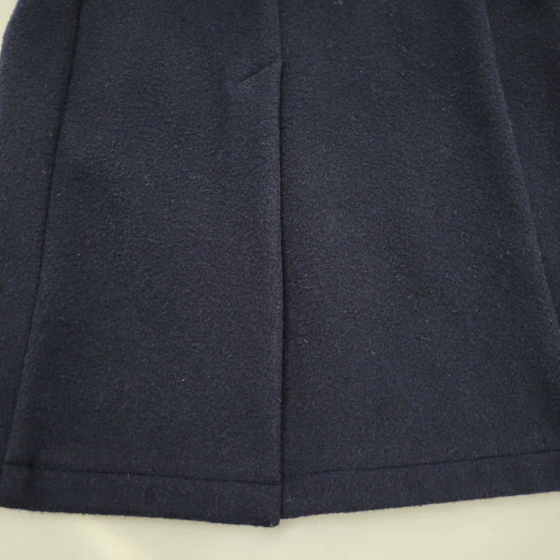 【中古品】【メンズ】 2WAY WOOL MOSSER HOOD COAT JD-8454 ウールモッサ フードコート アウター 140-251115-as-22-izu サイズ:38 カラー:ネイビー 万代Net店