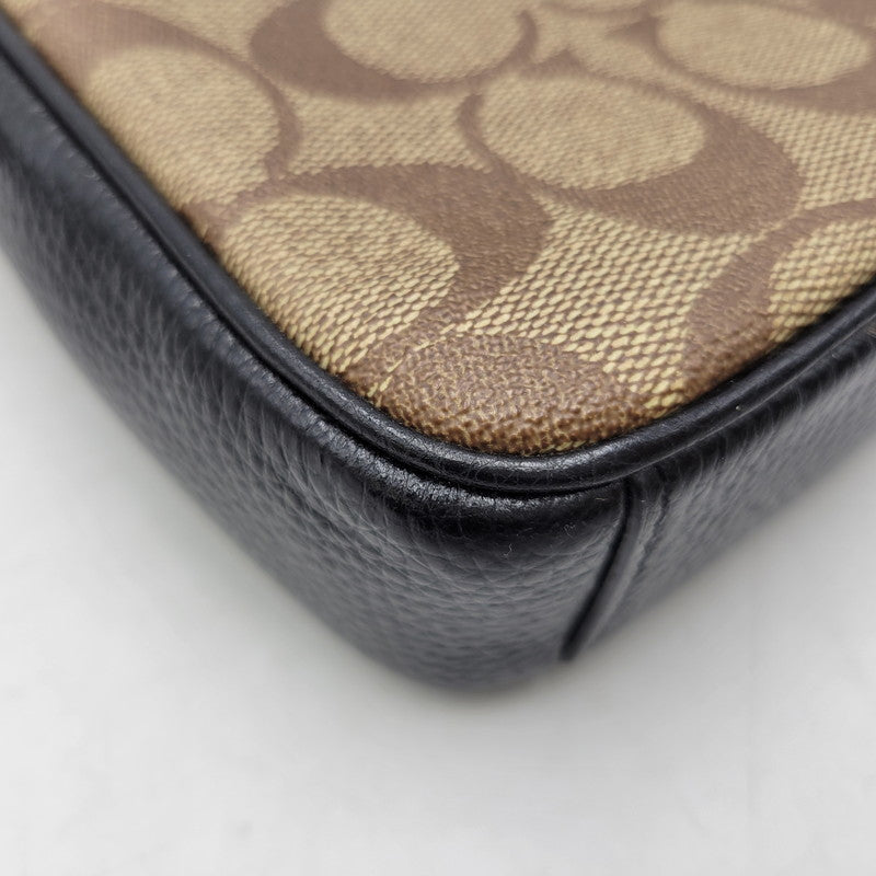 【中古品】【レディース】 COACH コーチ × JEAN MICHEL BASQUIAT ジャン ミシェル バスキア T-REX MINI SHOULDER BAG ミニショルダーバッグ カバン 鞄 180-251113-as-09-izu カラー:ブラウン×ブラック 万代Net店