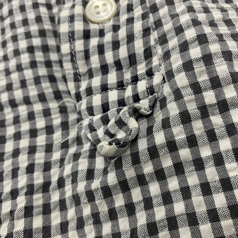 【現状渡し品】【メンズ】 GOODENOUGH グッドイナフ SEERSUCKER PULLOVER L/S SHIRT シアサッカー プルオーバー ロングスリーブ シャツ 長袖 トップス 146-251116-as-01-izu カラー:グレー×ホワイト 万代Net店